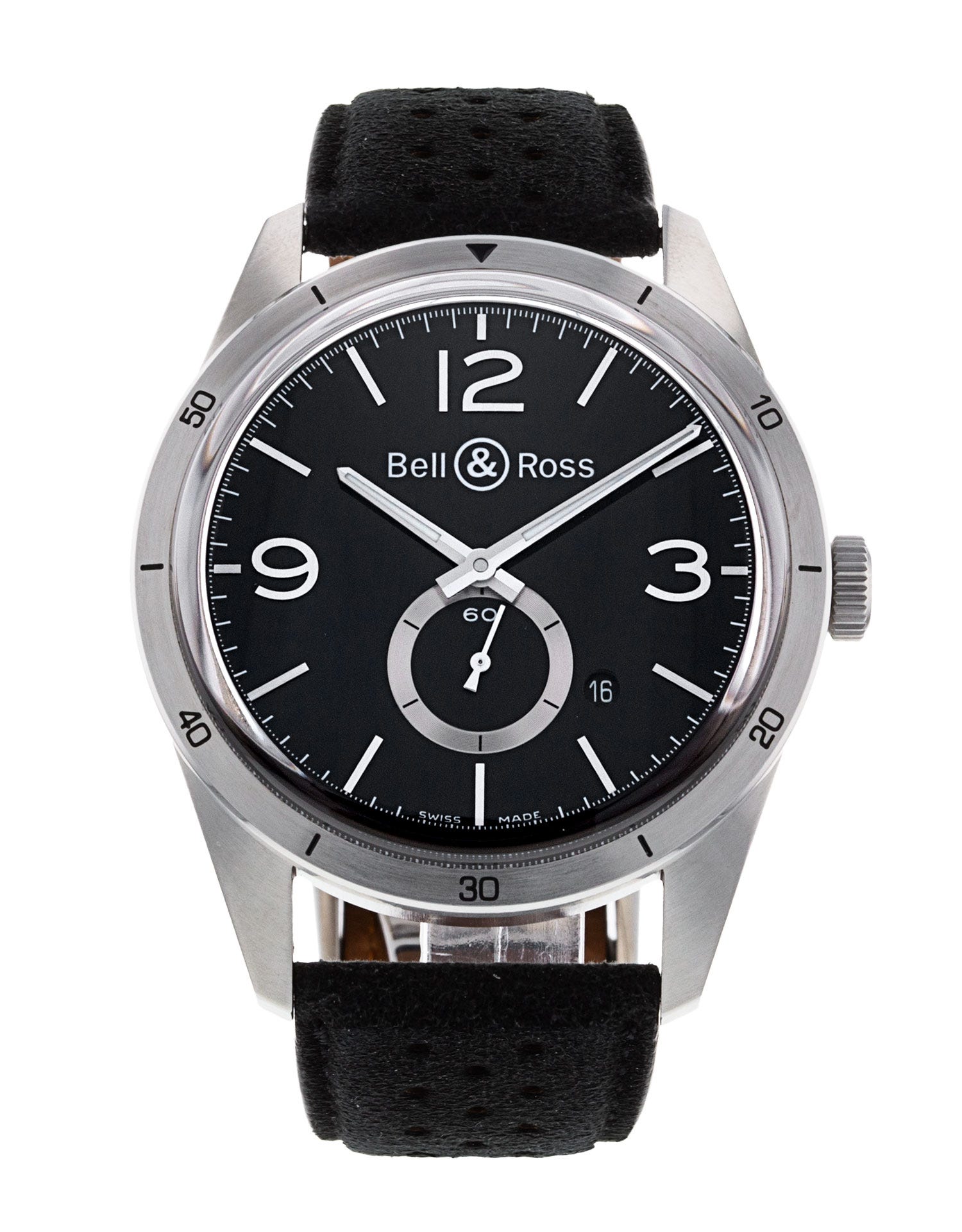 Bell and Ross Vintage 123 BRV123-BS-ST/SF 265489