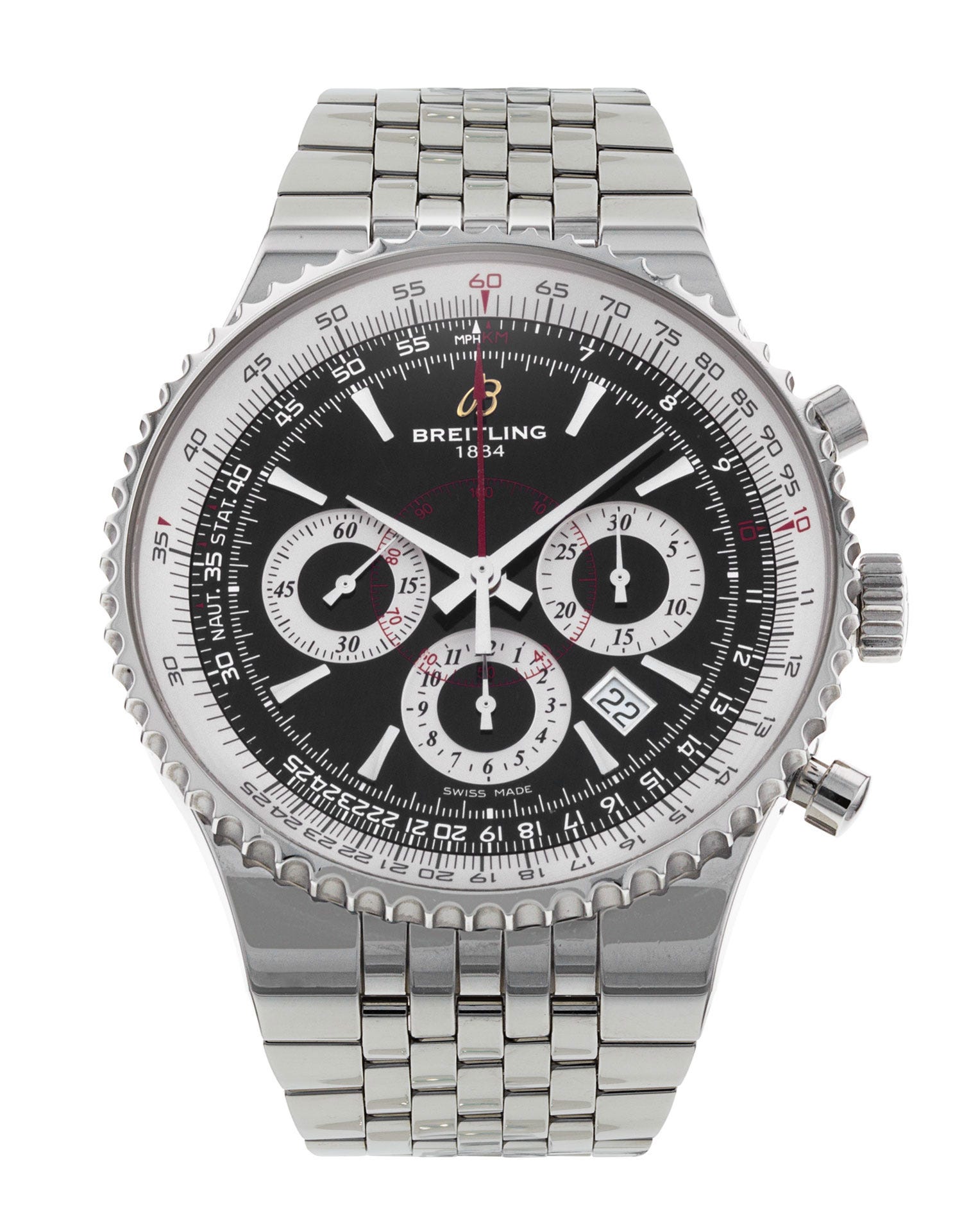 Pre-Owned Breitling Montbrillant Watch