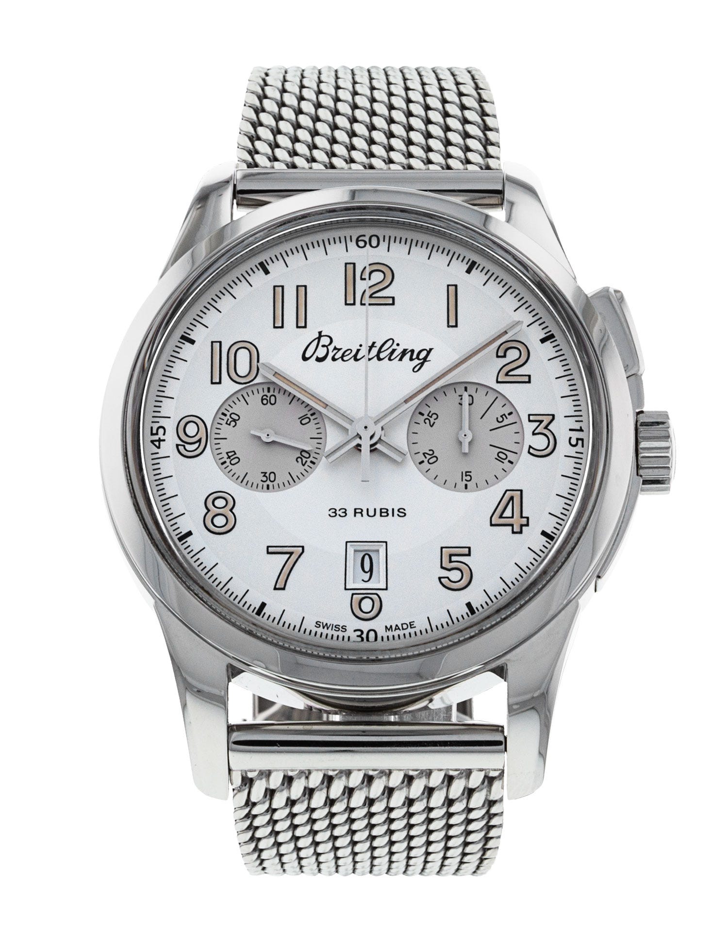 Pre-Owned Breitling Transocean Chronograph Watch
