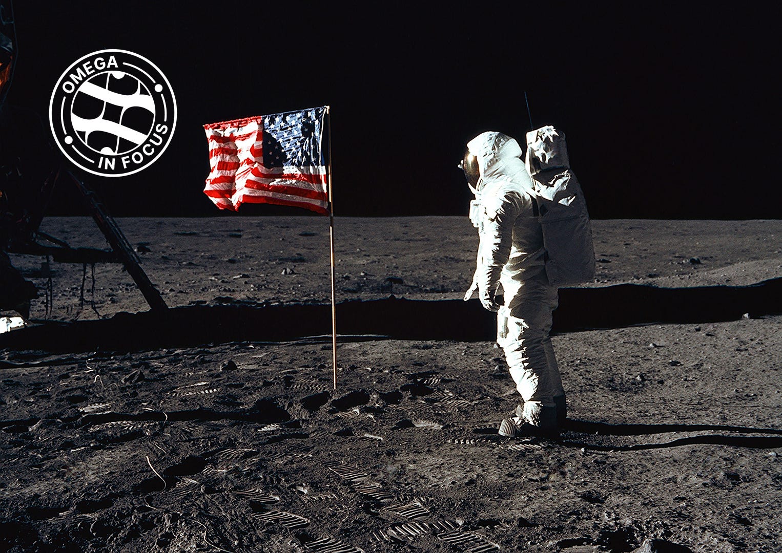 The first watch on the Moon was worn by astronaut Buzz Aldrin. Image: NASA