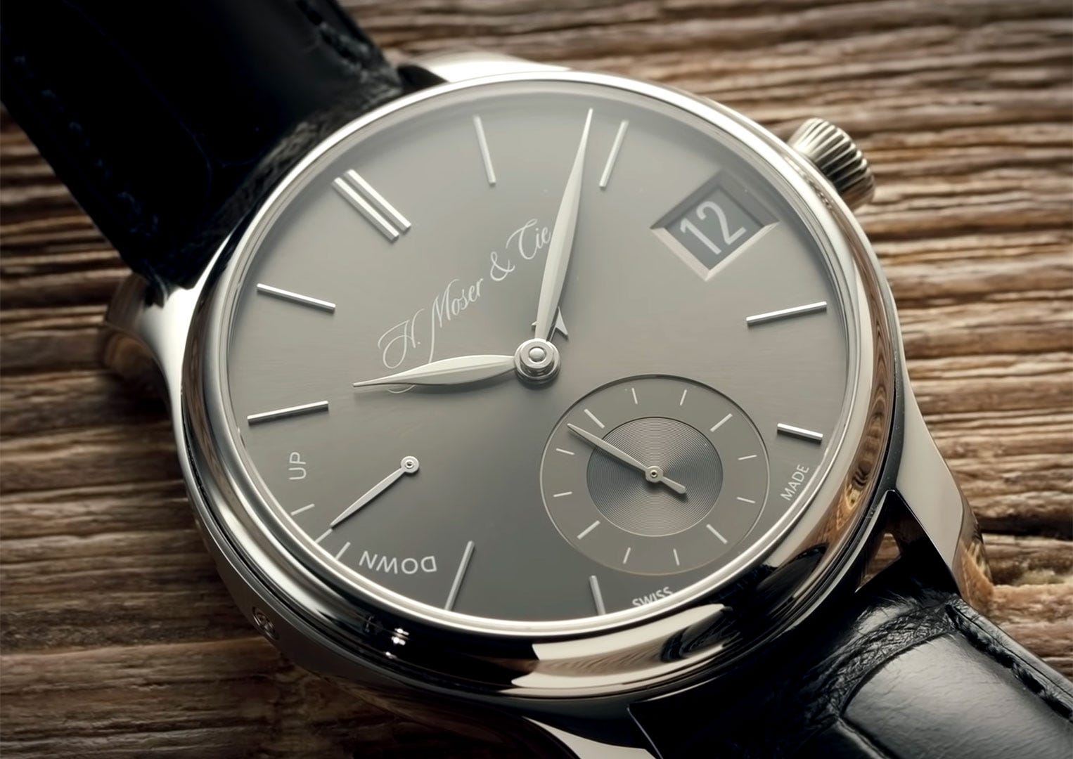H. Moser & Cie., as we know it today, was officially re-launched in 2005 by Dr. Jürgen Lange and Heinrich Moser's great-grandson, Roger Nicholas Balsiger