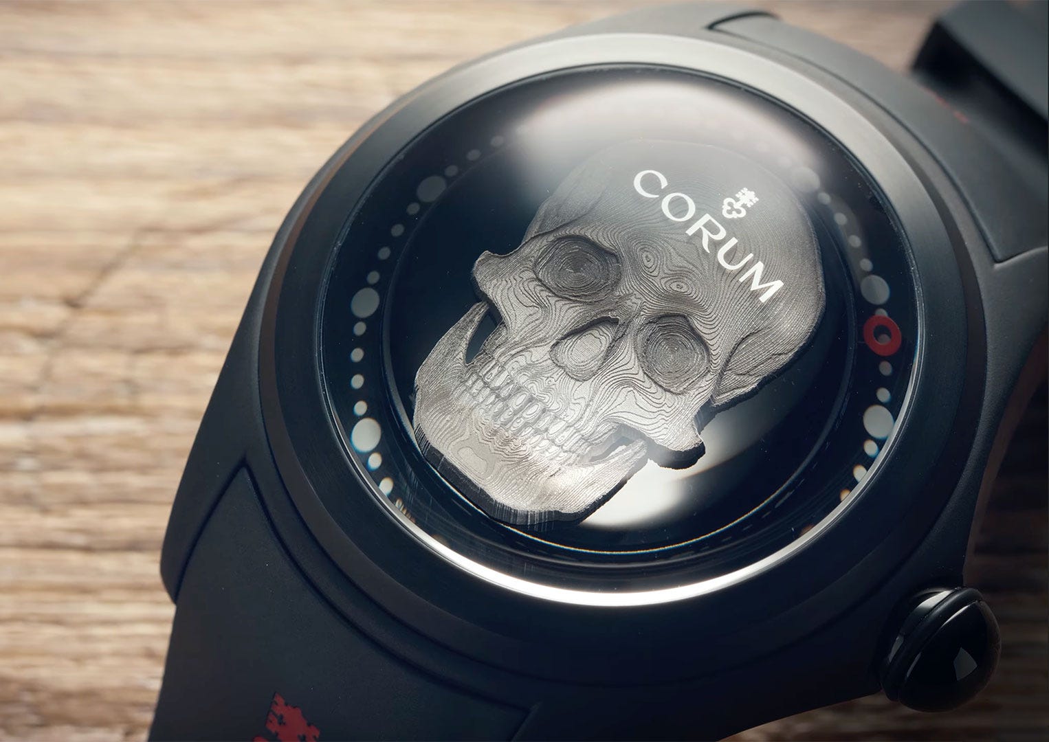 There are only 188 Corum Bubble Magical 3D Skull watches