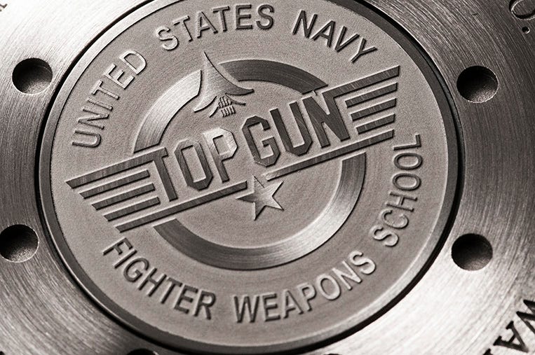 IWC Big Pilot's Watch Top Gun Miramar caseback